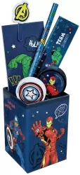 Pojemnik z przyborami szkolnymi Avengers 7el