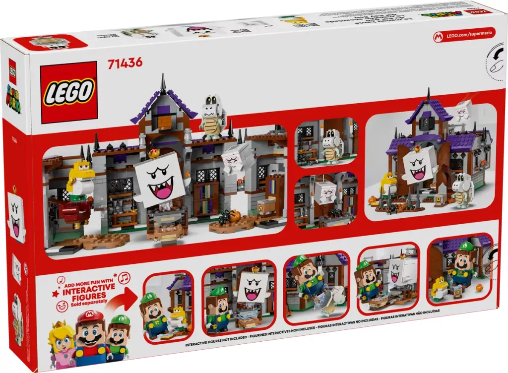 LEGO® Super Mario. Rezydencja Kinga Boo 71436 - tantis.pl