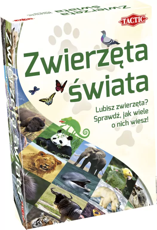 Quizy świata. Zwierzęta świata - tantis.pl