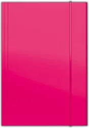 Teczka z gumką A4. Różowa