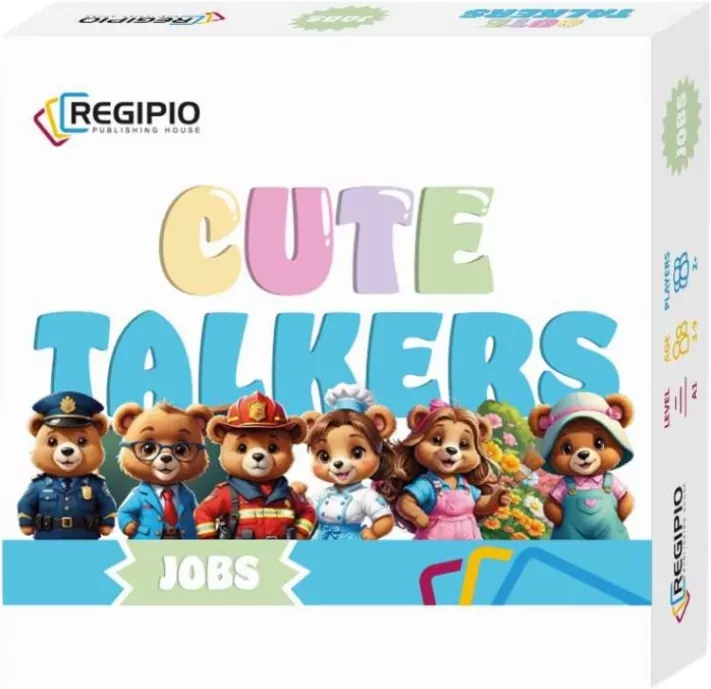 CUTE TALKERS JOBS Zestaw do nauki języka angielskiego - tantis.pl