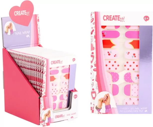 CREATE IT! sztuczne naklejki na pazn.841023 - tantis.pl