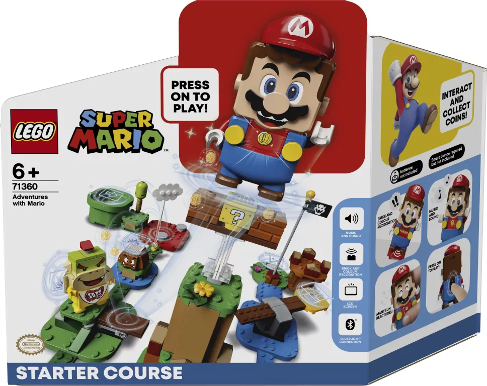 LEGO® Super Mario. Przygody z Mario — zestaw startowy. 71360 - tantis.pl