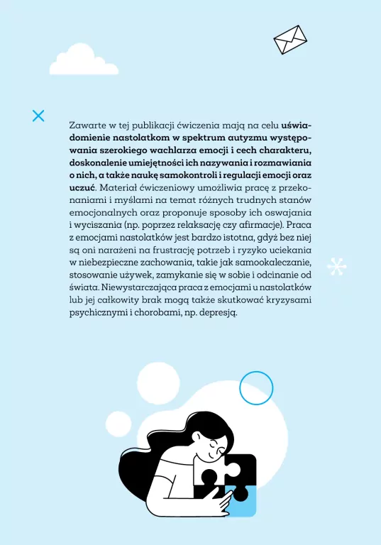 Emocjonalny rollercoaster, czyli ćwiczenia na temat emocji dla nastolatków w spektrum autyzmu - tantis.pl