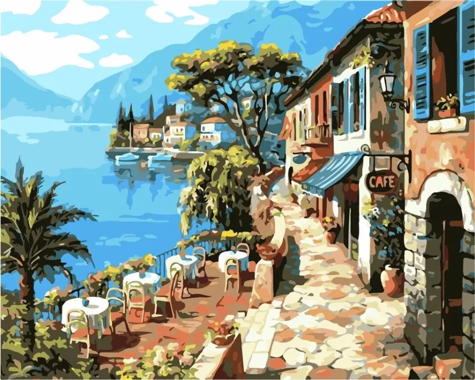 Malowanie po numerach. San Remo 40x50cm - tantis.pl