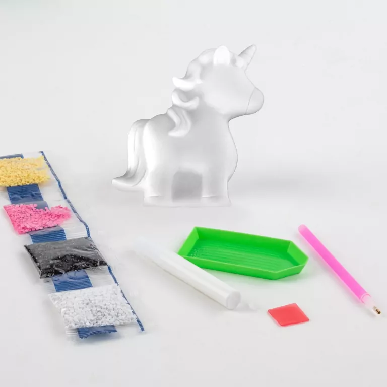Figurka diamentowa unicorn KIDEA - tantis.pl