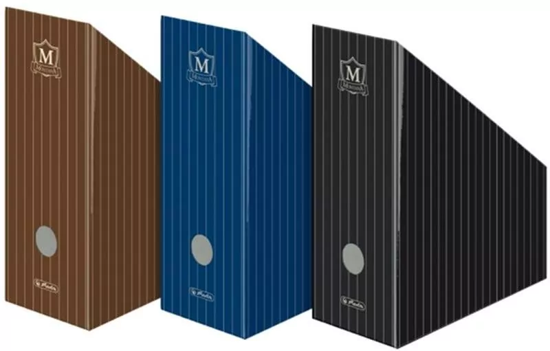 Pojemnik na dokumenty (czasopisma) Herlitz Montana A4 czarny - tantis.pl