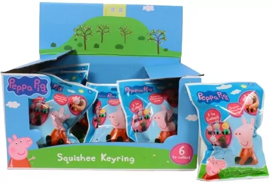 Świnka Peppa. Zawieszka niespodzianka, 6 rodzajów - tantis.pl
