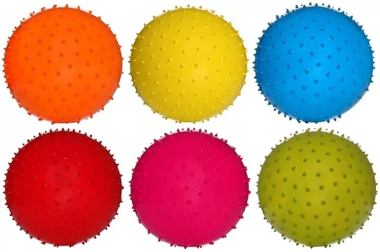 Piłka 230mm PVC Jeżyk 134449 - tantis.pl