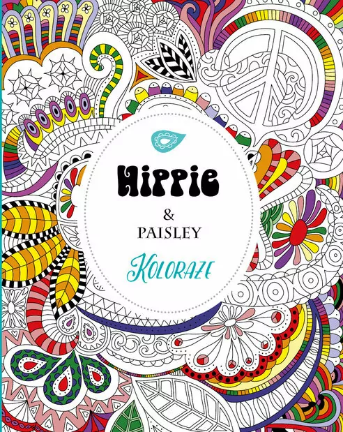 Hippie & Paisley. Koloraże - tantis.pl