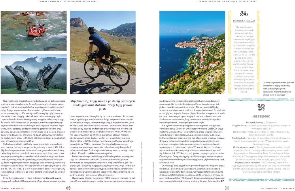 Europa rowerem. 50 najpiękniejszych tras. Lonely Planet - tantis.pl