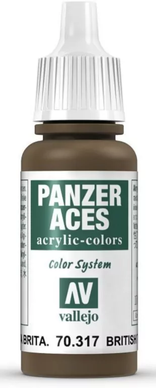 Vallejo: 70.317 - Panzer Aces - British Tank Crew (17 ml) - tantis.pl