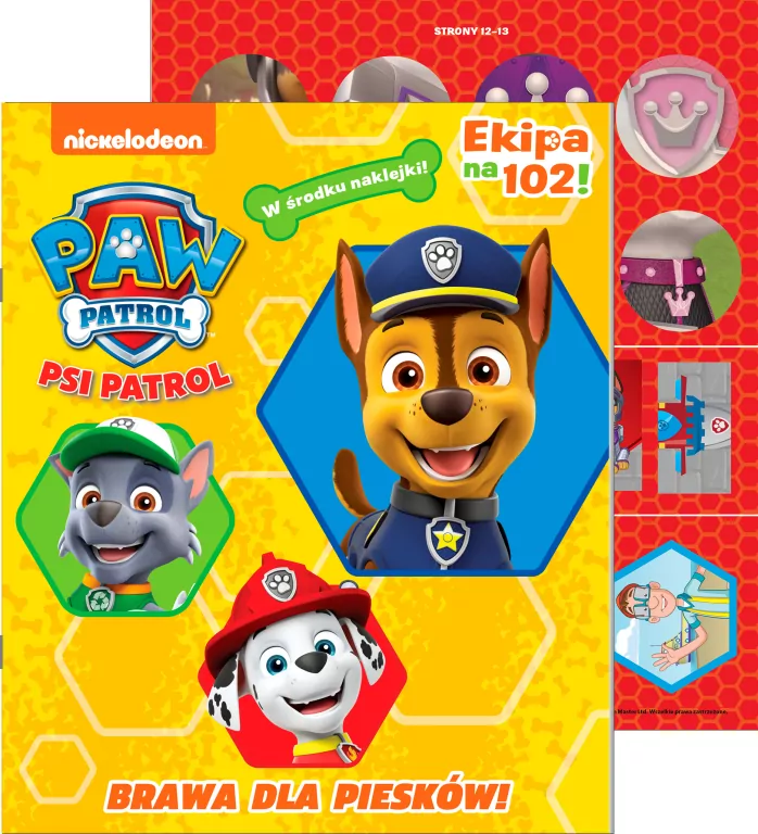 Psi Patrol. Brawa dla piesków! Ekipa na 102! - tantis.pl