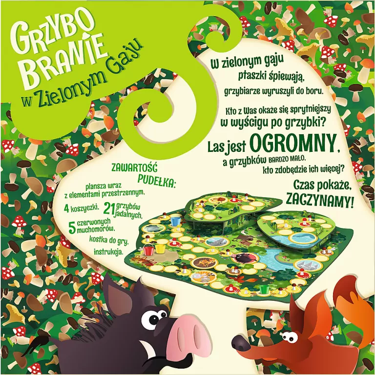 Grzybobranie w zielonym gaju - tantis.pl