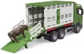 Scania Super 560R. Ciężarówka zielona - tantis.pl