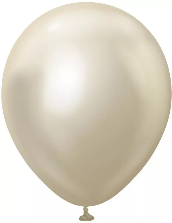 Balony Kalisan mirror biało-złote - tantis.pl