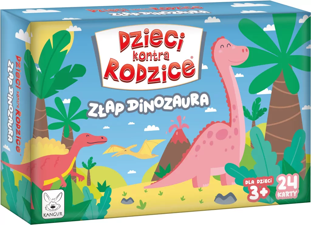 Dzieci kontra Rodzice. Złap dinozaura - tantis.pl
