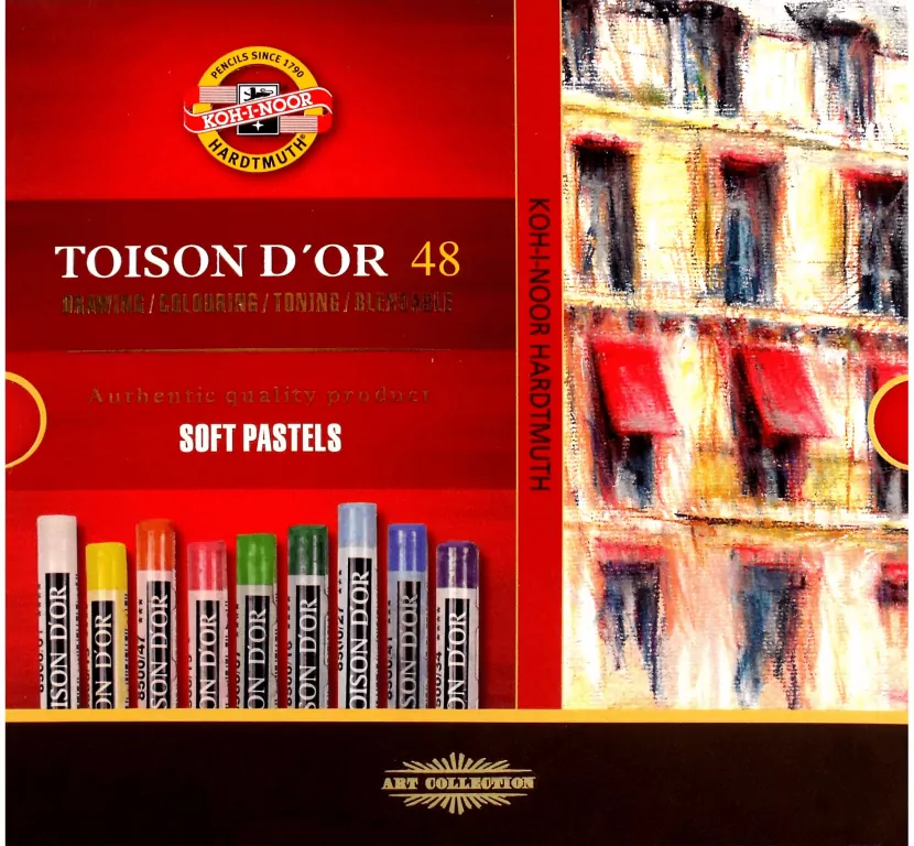 Pastele suche. Toison D'Or, 48 kolorów - tantis.pl