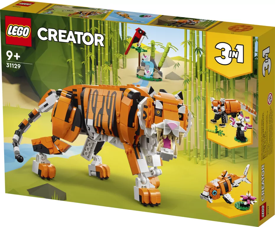 LEGO® Creator. Majestatyczny tygrys. 31129 - tantis.pl