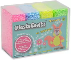 Plastocoolki neon, 4 sztuki
