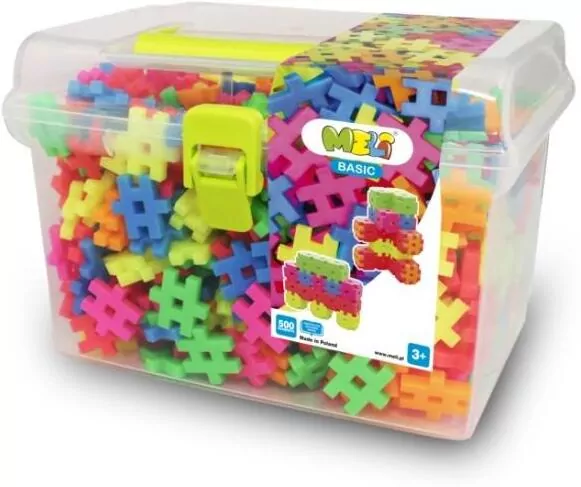 Klocki Meli Basic Neon Travel Box - tantis.pl