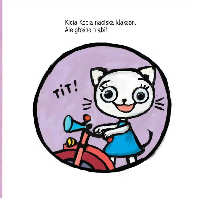 Kicia Kocia na rowerze - tantis.pl
