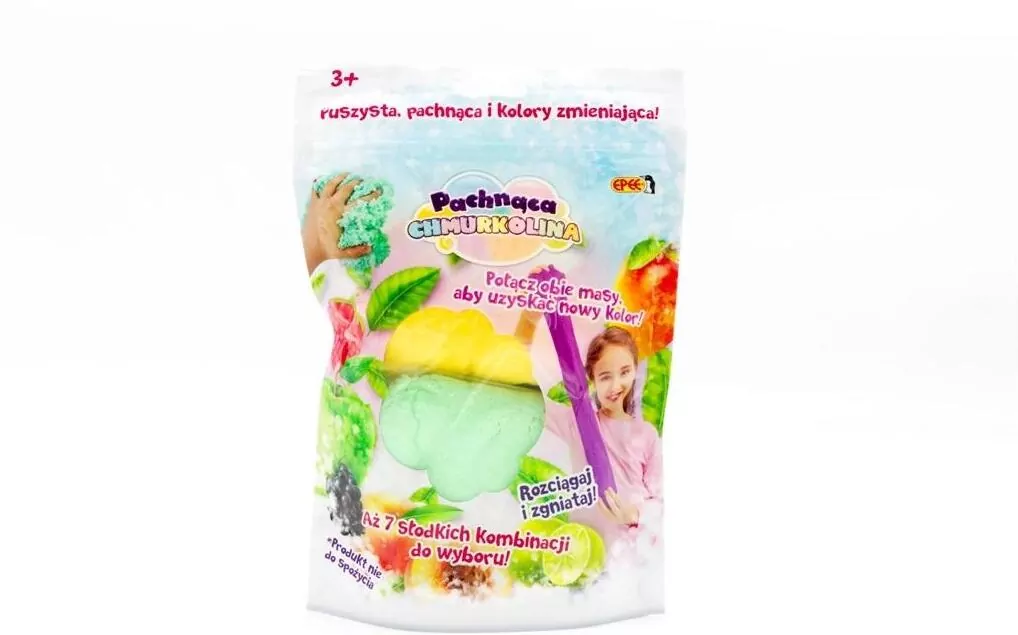 Chmurkolina pachnąca zielony + żółty, Limonka - tantis.pl