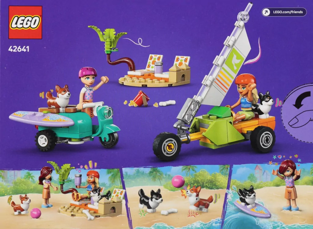 LEGO® Freinds. Przygoda z surfującymi psami - tantis.pl