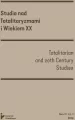 Studia nad Totalitaryzmami i Wiekiem XX. Tom 3 - tantis.pl