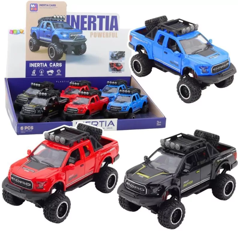 Terenówka Raptor otwierane drzwi i dźwięk MIX - tantis.pl