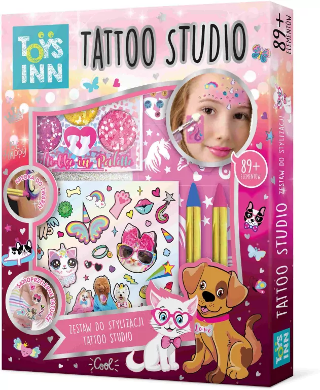 Tatoo Studio. Brokat. ToysInn - tantis.pl