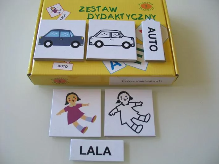 Zestaw dydaktyczny. Rzeczowniki-zabawki - tantis.pl