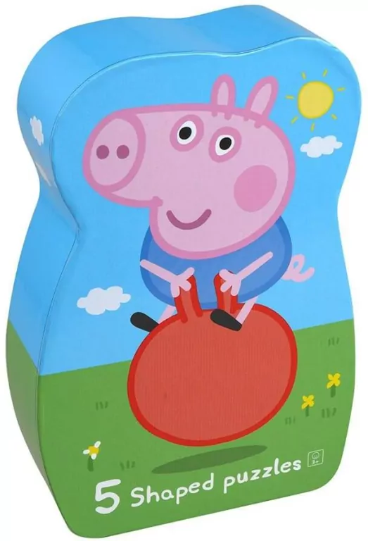 Puzzle dla dzieci George 5 układanek 24 el. - tantis.pl