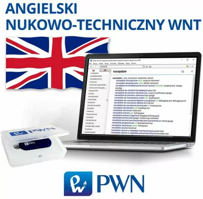 Wielki słownik angielsko-polski polsko-angielski naukowo-techniczny WNT Pendrive