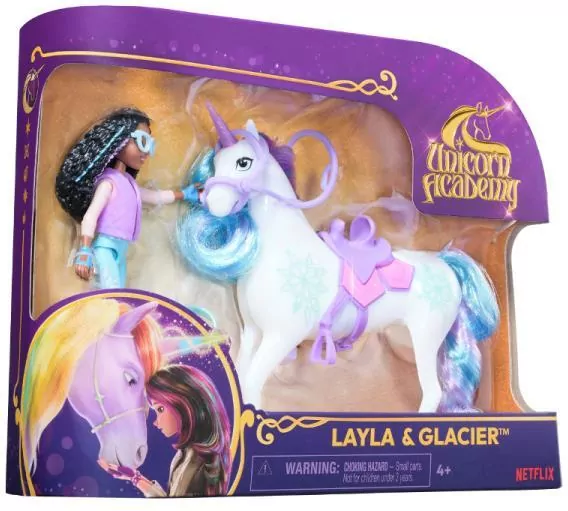 Akademia Jednorożców: Małe lalki, Layla i Śnieżka - tantis.pl