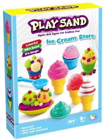 Piasek 3D sensoryczny lody i desery - tantis.pl