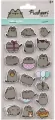 Naklejki Pusheen 18 szt. PUSH0080 - tantis.pl