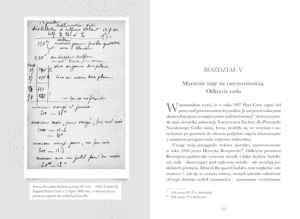 O swoim życiu i pracach. Autobiografia. Piotr Curie - tantis.pl