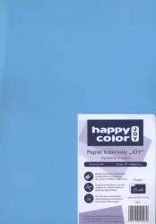 Brystol kolorowy 170g A4 25 arkuszy błękitny