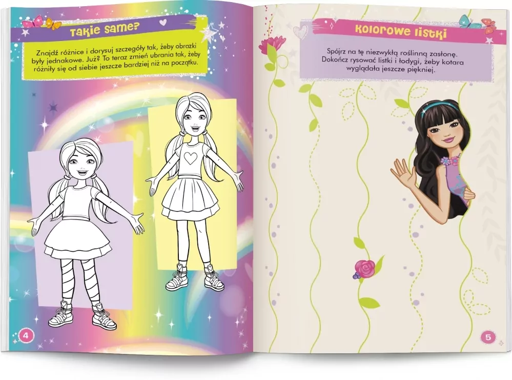 Zadania do zmazywania. Barbie Dreamtopia - tantis.pl