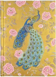 Notatnik szyty Wiktoriański Paw