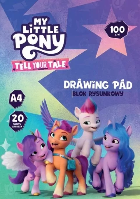 Blok rysunkowy A4/20K My Little Pony  ASTRA - tantis.pl