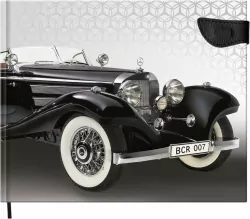 Notatnik ozdobny 0032-04 On the Road Mercedes Benz 450K