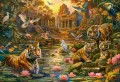 Castor. Puzzle 1000. Tigers Paradise - tantis.pl