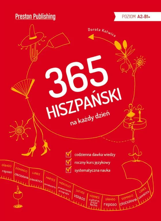 Hiszpański 365 na każdy dzień. Poziom A2-B1 - tantis.pl