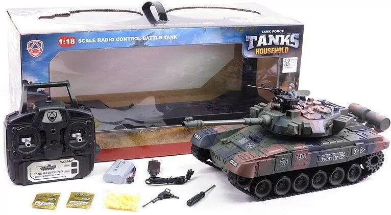Czołg na radio strzelający kulkami - tantis.pl