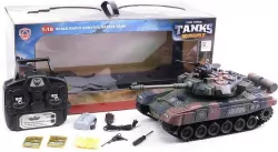 Czołg na radio strzelający kulkami