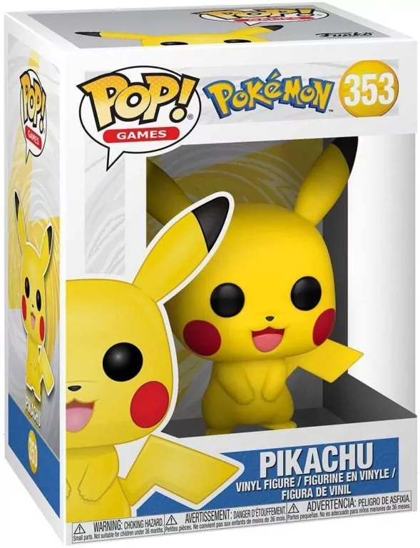 Pikachu. Pokemon. Funko POP - tantis.pl