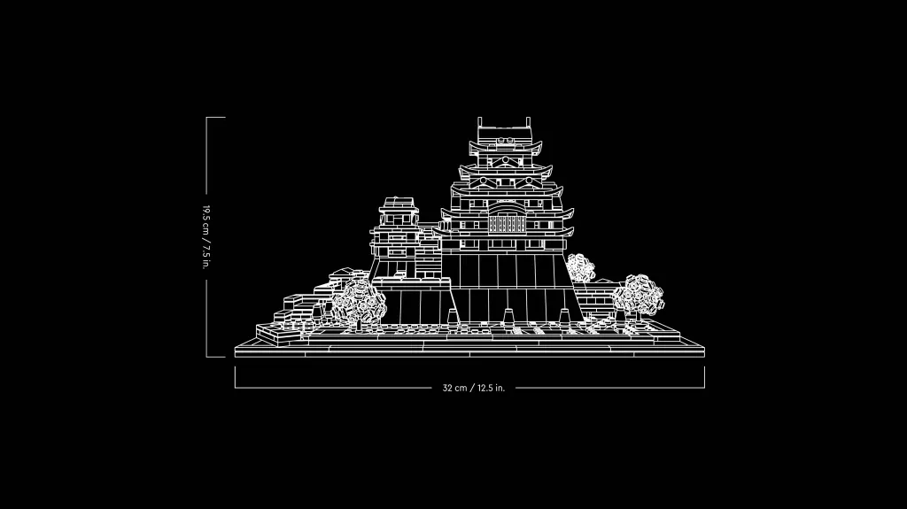 LEGO® Architecture. Zamek Himeji. 21060 - tantis.pl