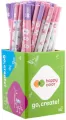Ołówek trójkątny 2B Pearl flower (24szt) - tantis.pl